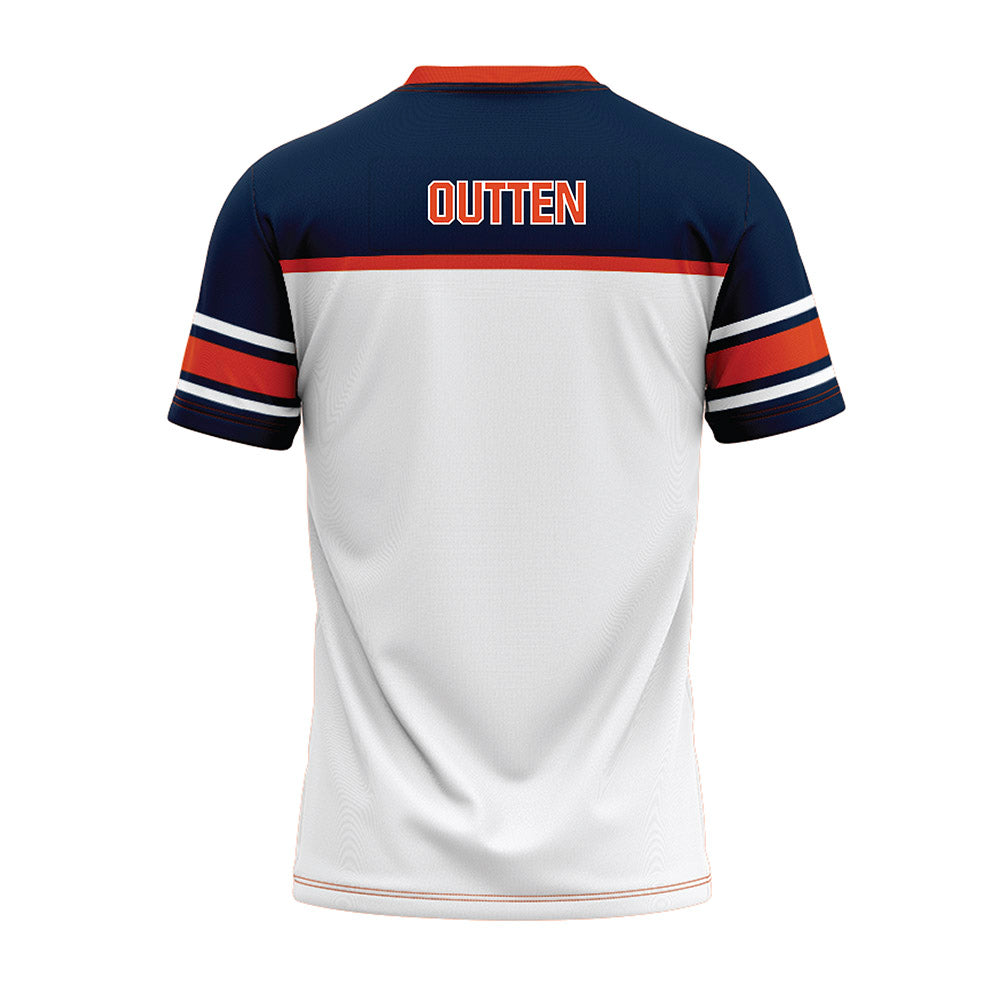 Syracuse - NCAA Football : Matthew Outten - White Football Jersey-1