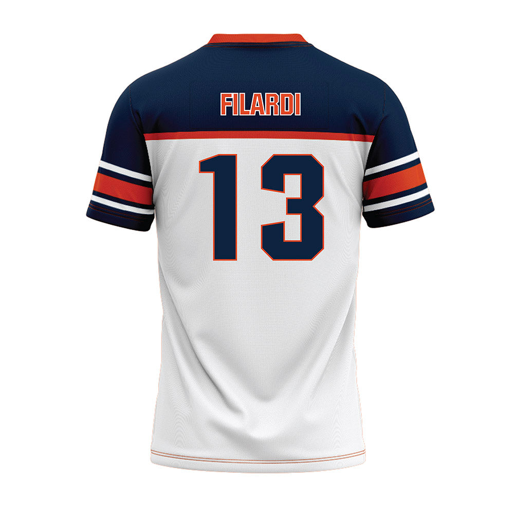 Syracuse - NCAA Football : Joseph Filardi - White Football Jersey-1