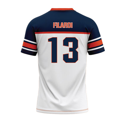 Syracuse - NCAA Football : Joseph Filardi - White Football Jersey-1