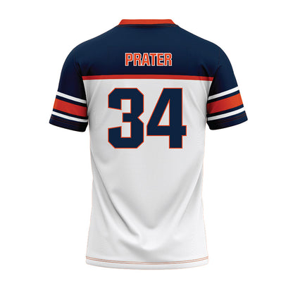 Syracuse - NCAA Football : Nate Prater - White Football Jersey