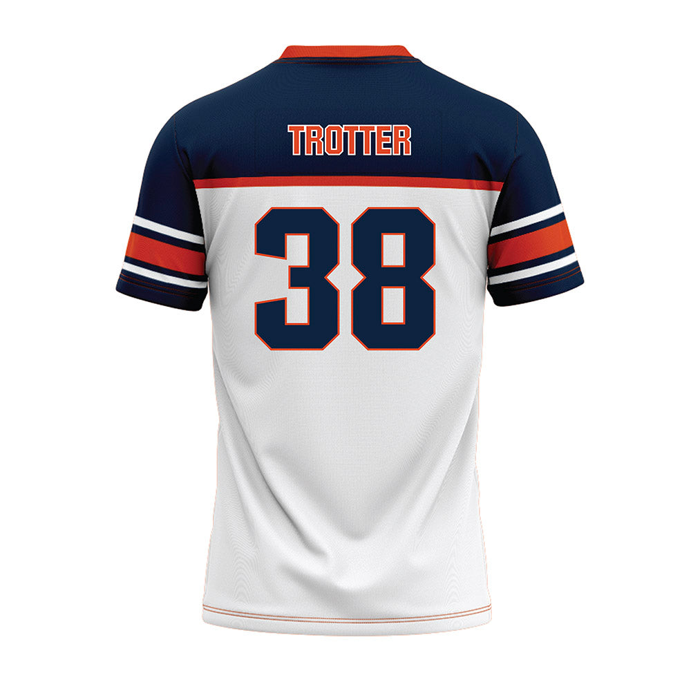 Syracuse - NCAA Football : James Trotter - White Football Jersey-1