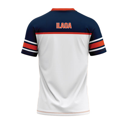 Syracuse - NCAA Football : Joshua Ilaoa - White Football Jersey-1