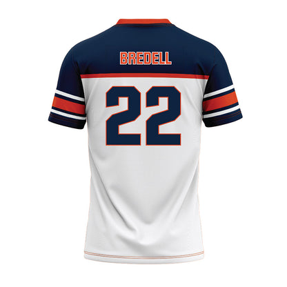 Syracuse - NCAA Football : Ziyyon Bredell - White Football Jersey-1