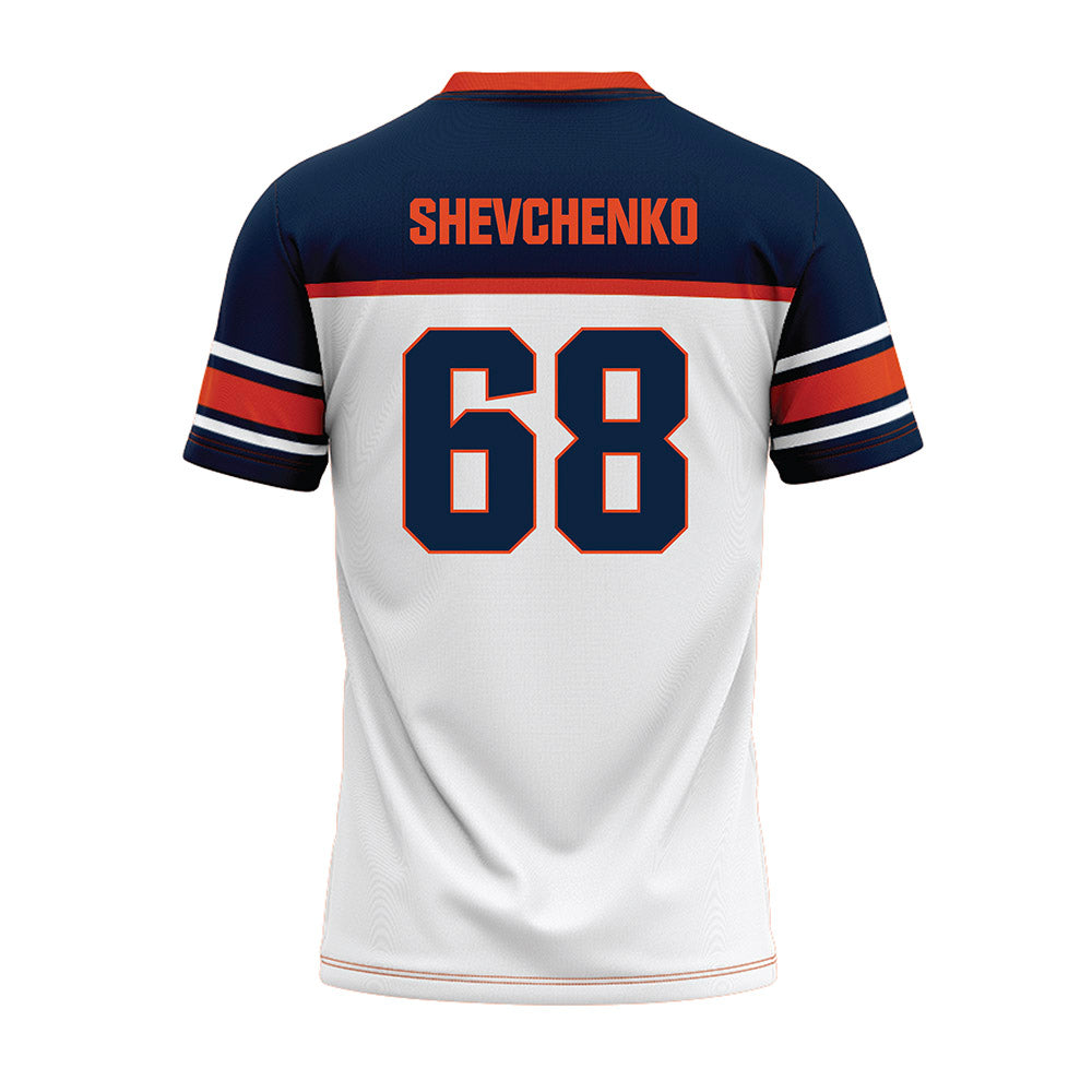 Syracuse - NCAA Football : Vito Shevchenko - White Football Jersey-1