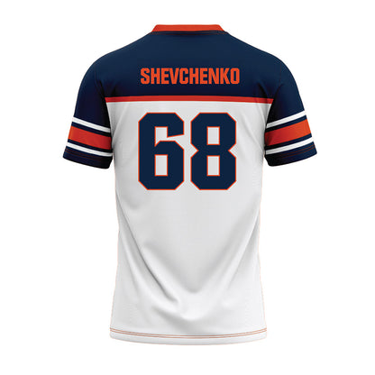 Syracuse - NCAA Football : Vito Shevchenko - White Football Jersey-1