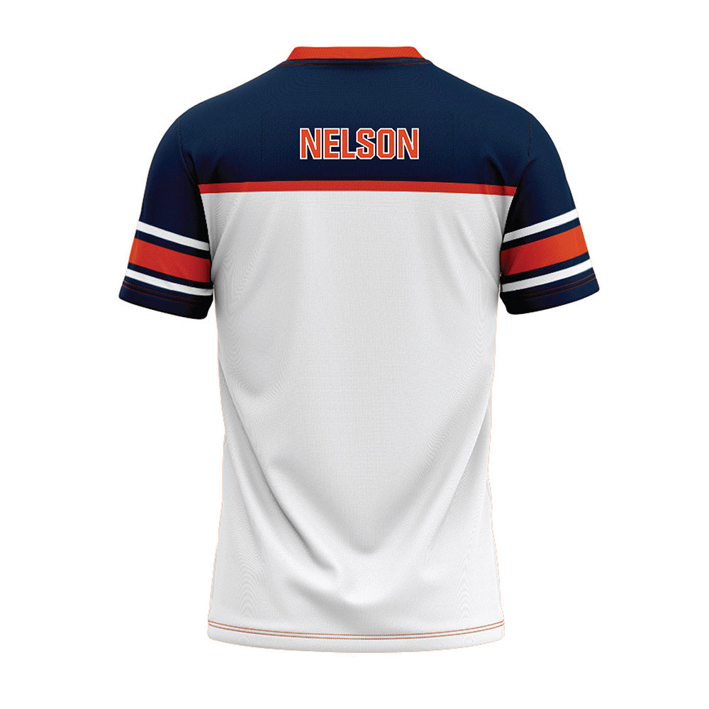 Syracuse - NCAA Football : Malachi Nelson - White Football Jersey-1
