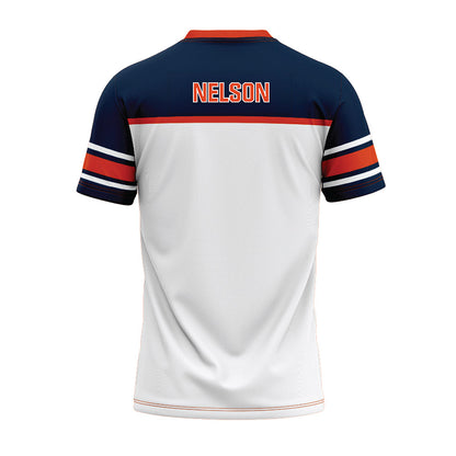 Syracuse - NCAA Football : Malachi Nelson - White Football Jersey-1