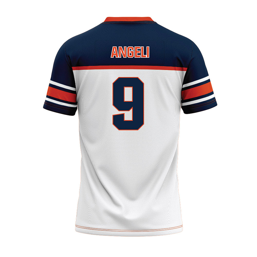 Syracuse - NCAA Football : Steve Angeli - White Football Jersey-1