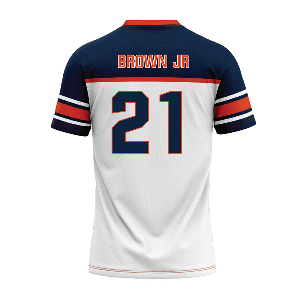 Syracuse - NCAA Football : Francis Brown Jr - White Football Jersey-1