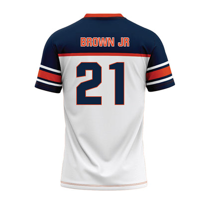 Syracuse - NCAA Football : Francis Brown Jr - White Football Jersey-1