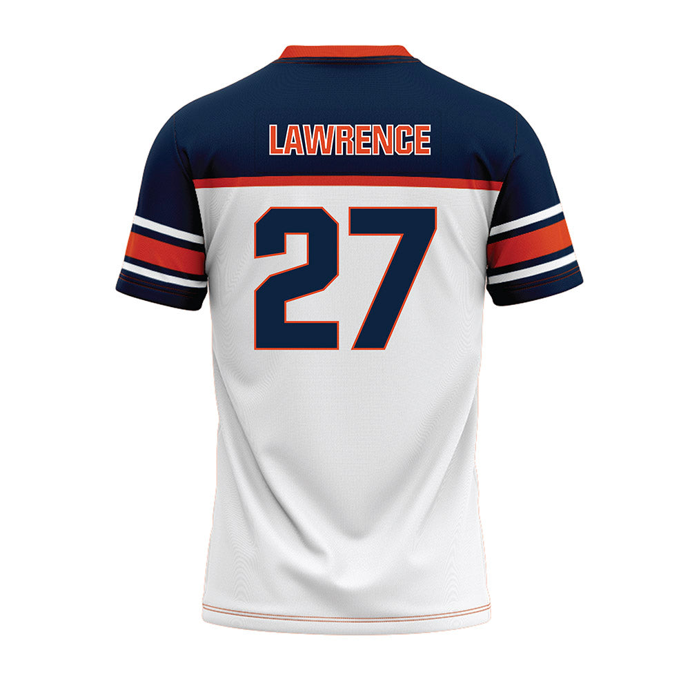 Syracuse - NCAA Football : Javon Lawrence - White Football Jersey-1