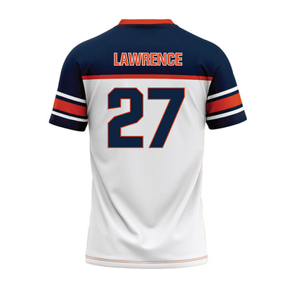 Syracuse - NCAA Football : Javon Lawrence - White Football Jersey-1