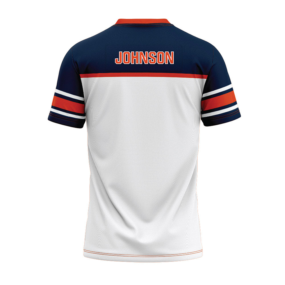 Syracuse - NCAA Football : Jujuan Johnson - White Football Jersey-1