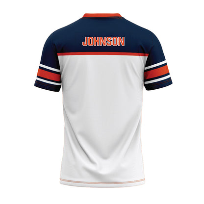 Syracuse - NCAA Football : Jujuan Johnson - White Football Jersey-1