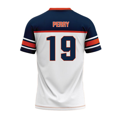Syracuse - NCAA Football : Cornell Perry - White Football Jersey-1