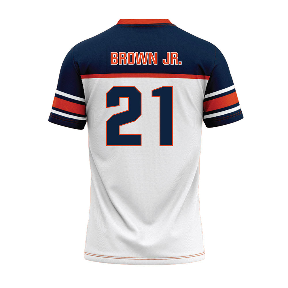 Syracuse - NCAA Football : Fran Brown Jr. - White Football Jersey-1