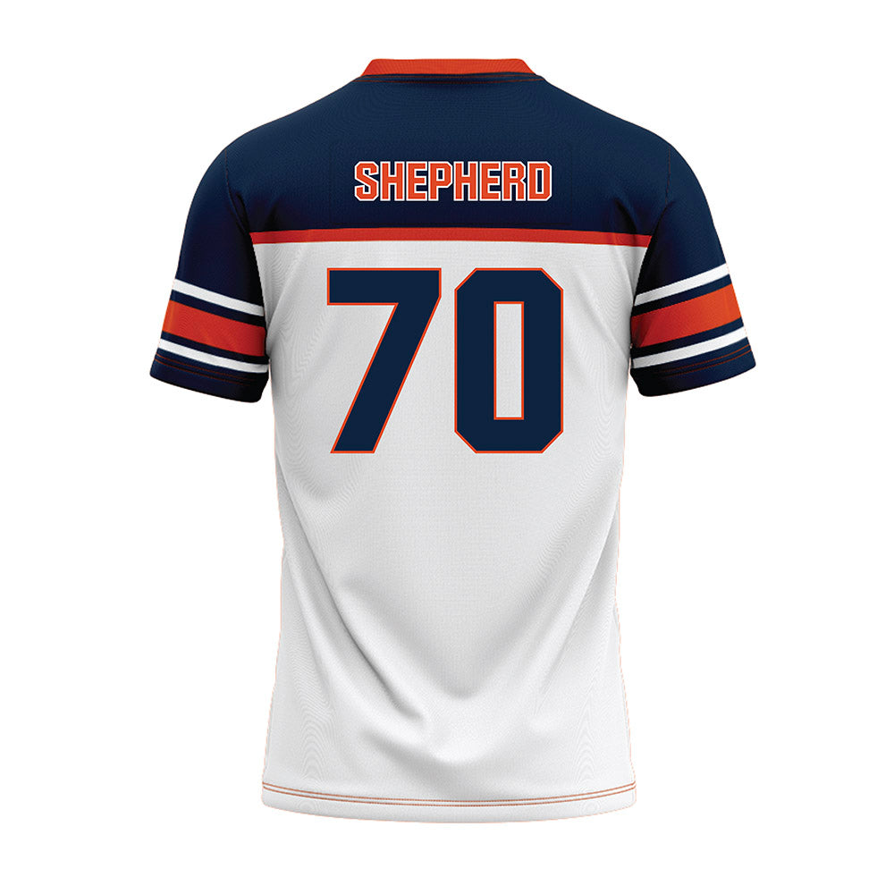 Syracuse - NCAA Football : Kardiear Shepherd - White Football Jersey-1