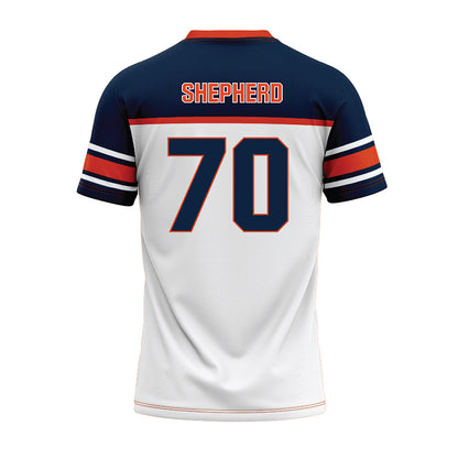 Syracuse - NCAA Football : Kardiear Shepherd - White Football Jersey-1