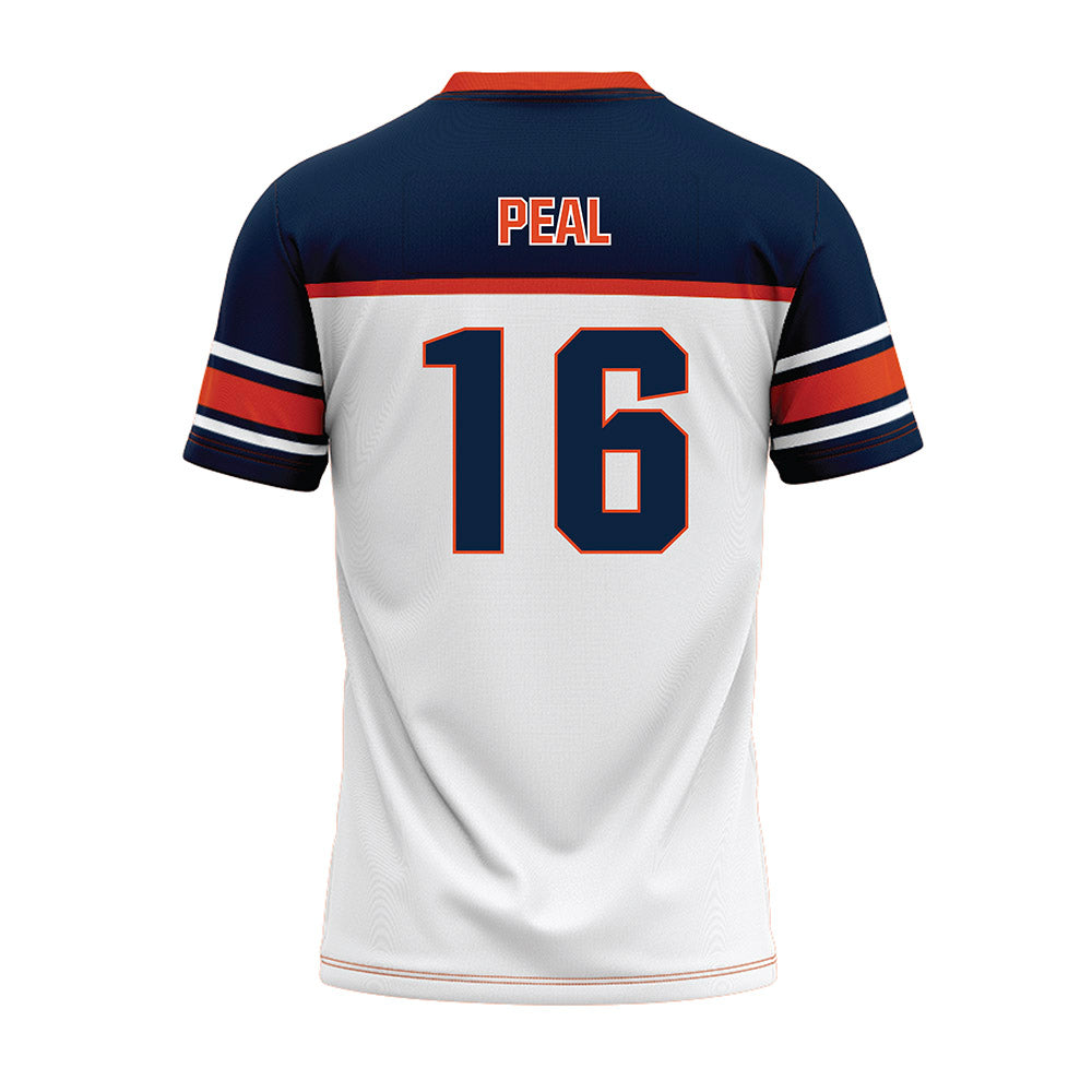 Syracuse - NCAA Football : Chris Peal - White Football Jersey-1