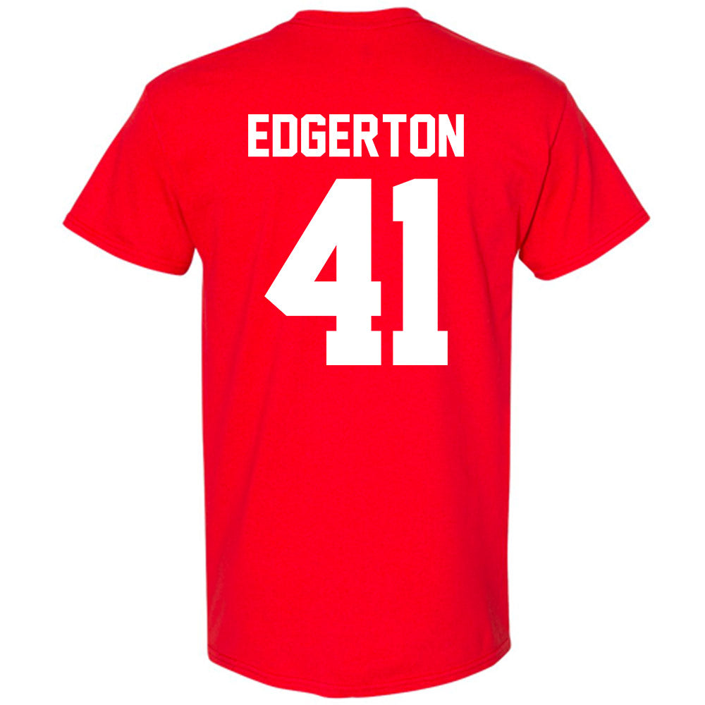 New Mexico - NCAA Baseball : Seth Edgerton - Classic Shersey T-Shirt-1