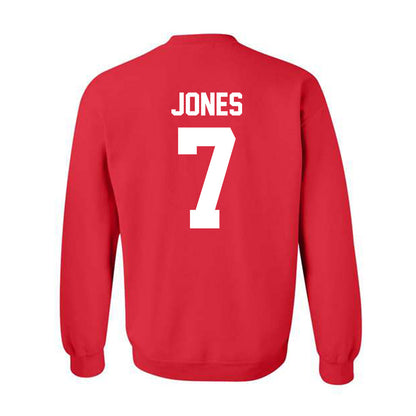 New Mexico - NCAA Men's Basketball : Sir Marius Jones - Classic Shersey Crewneck Sweatshirt-1