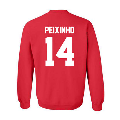 New Mexico - NCAA Women's Basketball : Leonor Peixinho - Classic Shersey Crewneck Sweatshirt-1