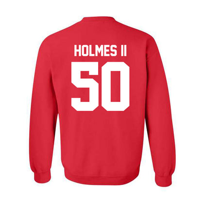 New Mexico - NCAA Football : Ricklan Holmes II - Classic Shersey Crewneck Sweatshirt-1