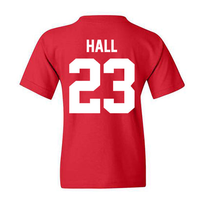 New Mexico - NCAA Men's Basketball : Jake Hall - Classic Shersey Youth T-Shirt-1