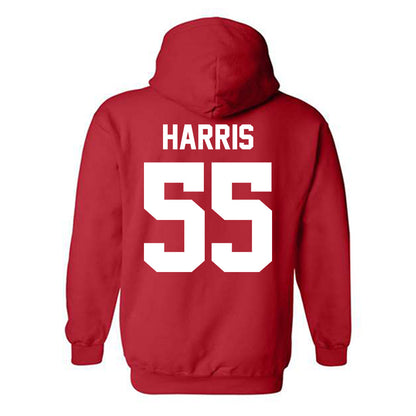 New Mexico - NCAA Football : Elvin Harris - Classic Shersey Hooded Sweatshirt-1