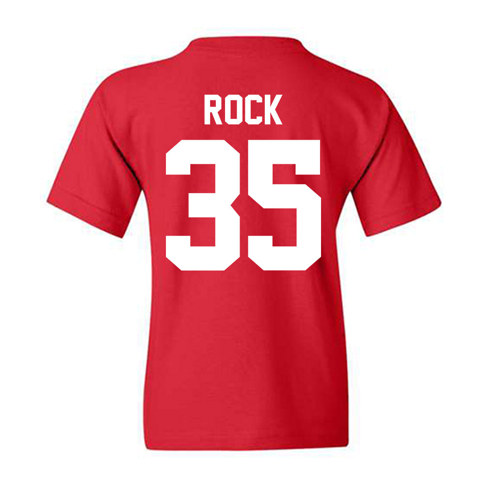 New Mexico - NCAA Men's Basketball : JT Rock - Classic Shersey Youth T-Shirt-1