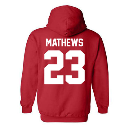 New Mexico - NCAA Football : Cameron Mathews - Classic Shersey Hooded Sweatshirt-1