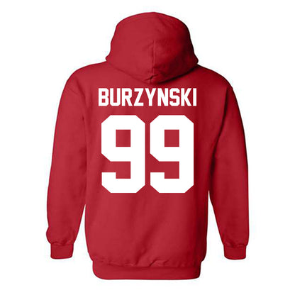 New Mexico - NCAA Football : Jack Burzynski - Classic Shersey Hooded Sweatshirt-1