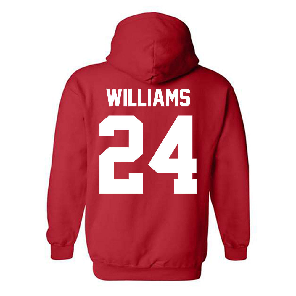 New Mexico - NCAA Baseball : Brodey Williams - Classic Shersey Hooded Sweatshirt-1
