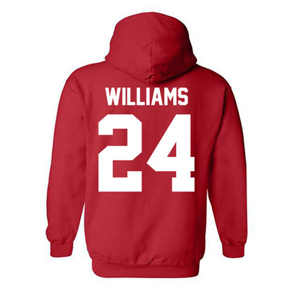 New Mexico - NCAA Baseball : Brodey Williams - Classic Shersey Hooded Sweatshirt-1