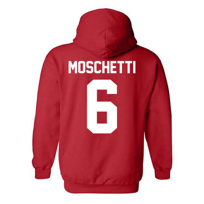 New Mexico - NCAA Women's Soccer : Angelina Moschetti - Classic Shersey Hooded Sweatshirt-1