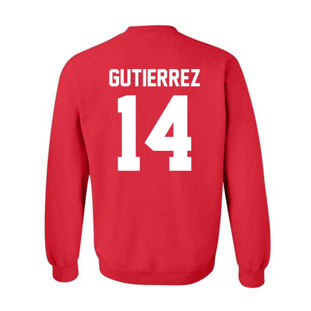New Mexico - NCAA Football : Melaki Gutierrez - Classic Shersey Crewneck Sweatshirt-1
