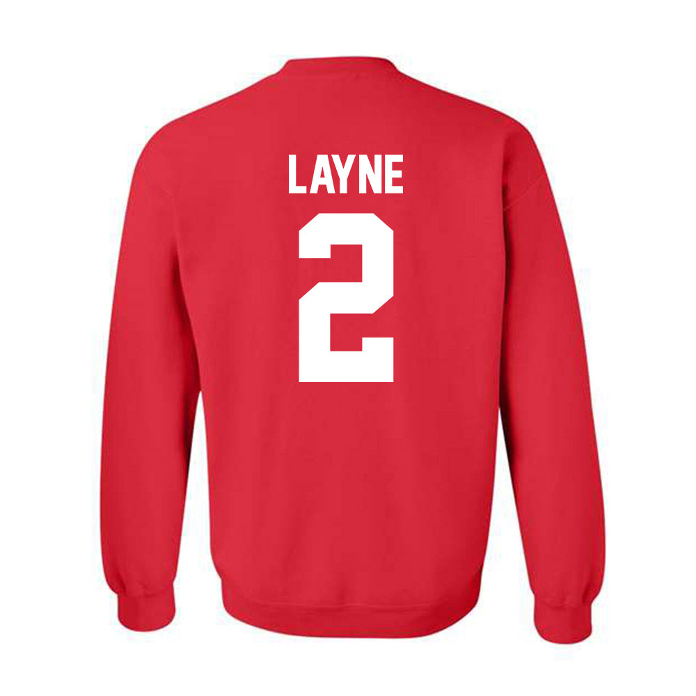 New Mexico - NCAA Football : Jack Layne - Classic Shersey Crewneck Sweatshirt-1