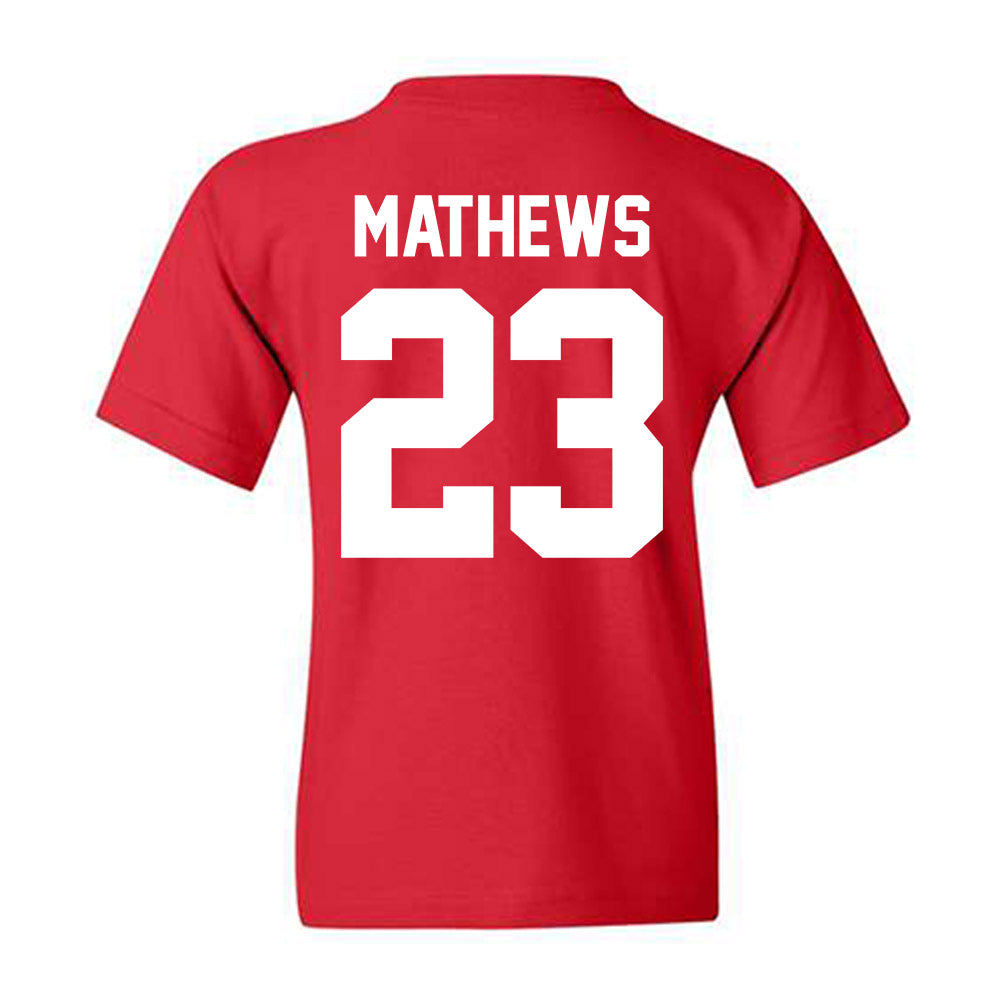 New Mexico - NCAA Football : Cameron Mathews - Classic Shersey Youth T-Shirt-1