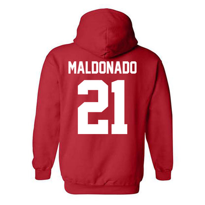 New Mexico - NCAA Football : Jacob Maldonado - Classic Shersey Hooded Sweatshirt-1