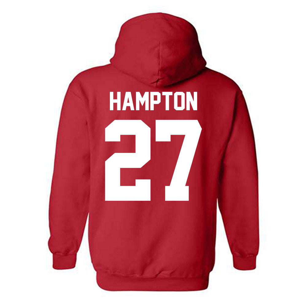 New Mexico - NCAA Football : Brannon Hampton - Classic Shersey Hooded Sweatshirt-1