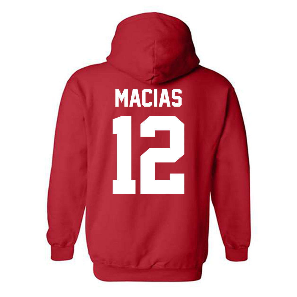 New Mexico - NCAA Softball : Melanie Macias - Classic Shersey Hooded Sweatshirt-1