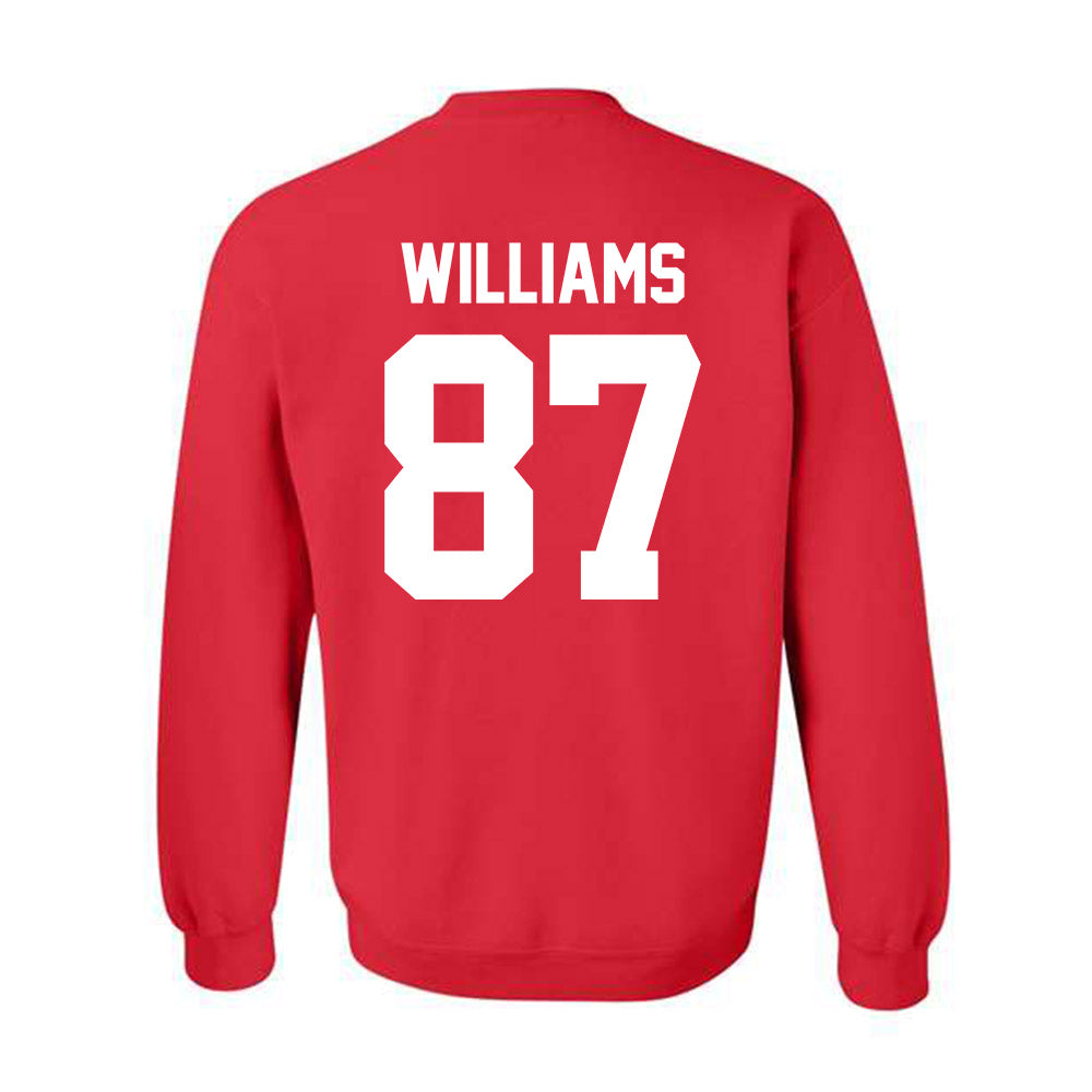 New Mexico - NCAA Football : Abraham Williams - Classic Shersey Crewneck Sweatshirt-1