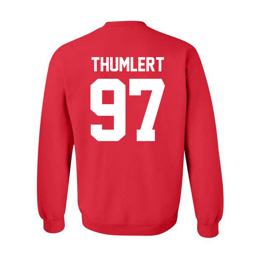 New Mexico - NCAA Football : Cody Thumlert - Classic Shersey Crewneck Sweatshirt-1