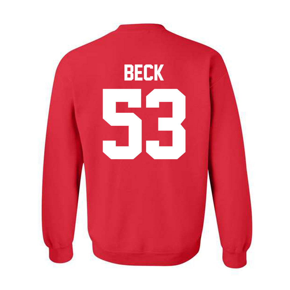 New Mexico - NCAA Football : Caden Beck - Classic Shersey Crewneck Sweatshirt-1