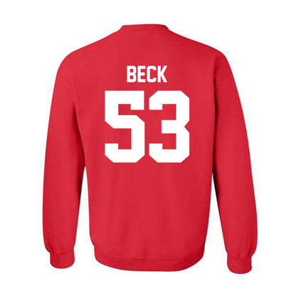 New Mexico - NCAA Football : Caden Beck - Classic Shersey Crewneck Sweatshirt-1