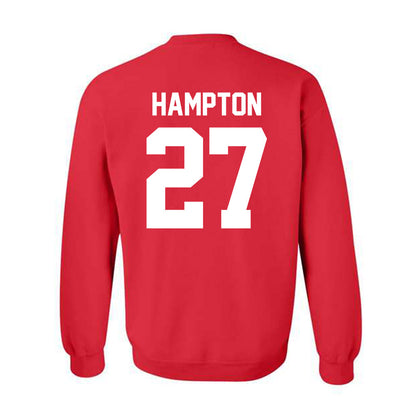 New Mexico - NCAA Football : Brannon Hampton - Classic Shersey Crewneck Sweatshirt-1