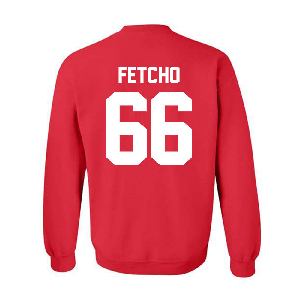 New Mexico - NCAA Football : Markus Fetcho - Classic Shersey Crewneck Sweatshirt-1