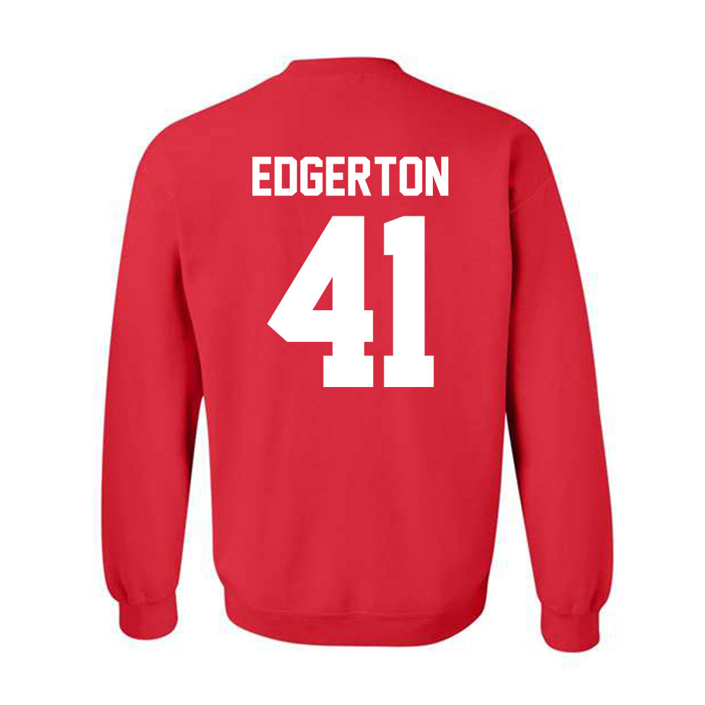 New Mexico - NCAA Baseball : Seth Edgerton - Classic Shersey Crewneck Sweatshirt-1