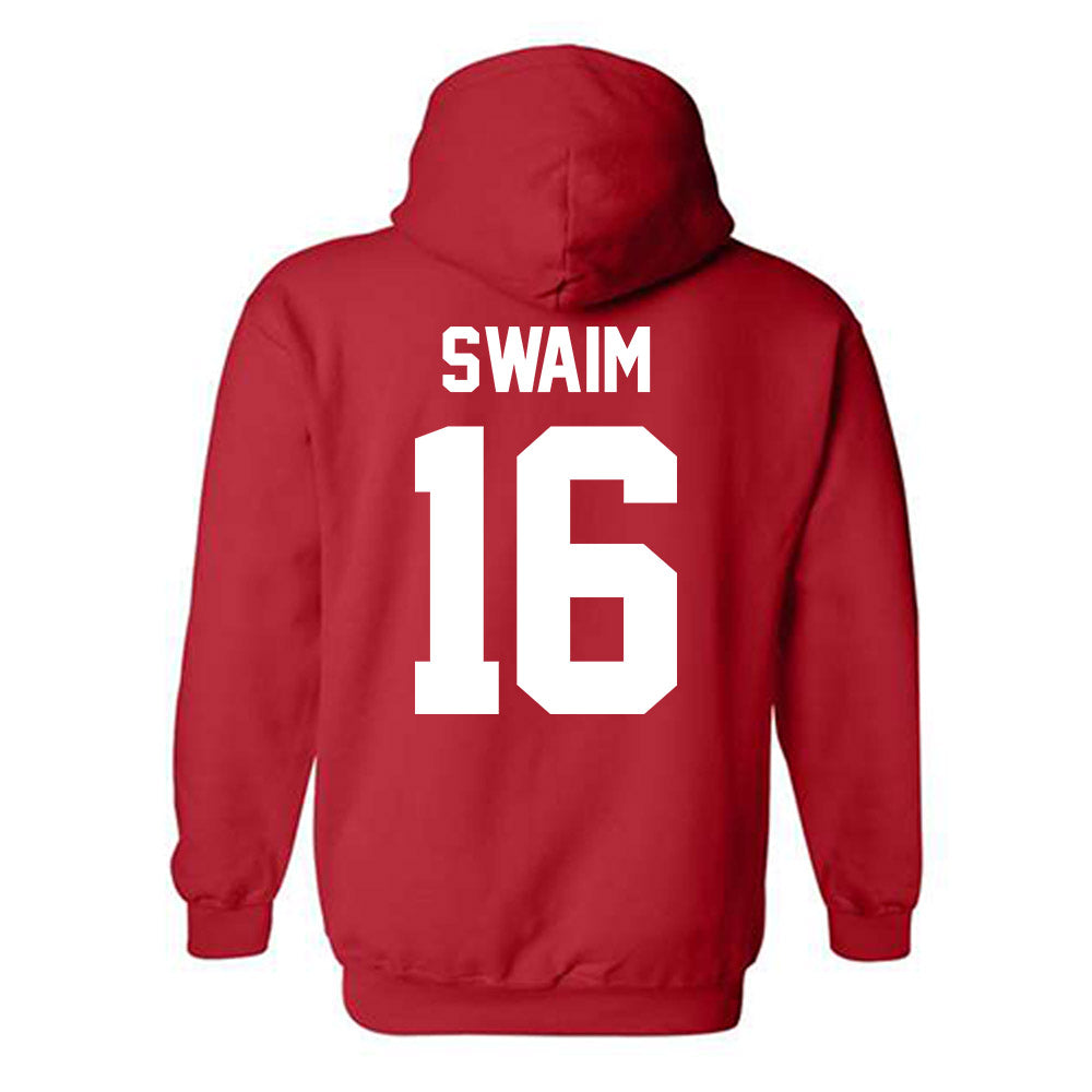 New Mexico - NCAA Football : Mercury Swaim - Classic Shersey Hooded Sweatshirt-1