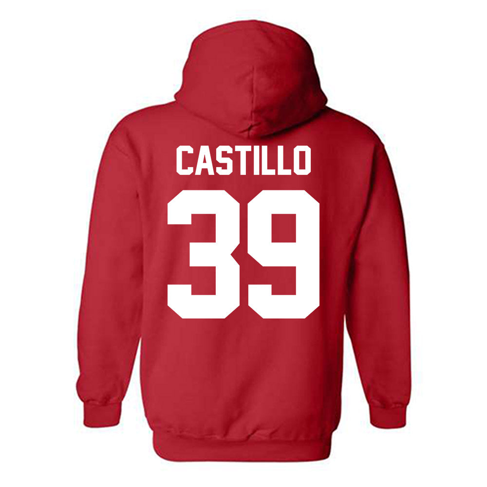 New Mexico - NCAA Baseball : Ryan Castillo - Classic Shersey Hooded Sweatshirt-1